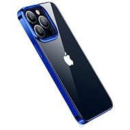 Torras Crystal Clear iPhone 13 Pro Max 6.7 számára, Blue - Mobiltelefon tok