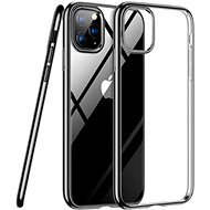 Torras Crystal Clear iPhone 11 Pro készülékhez, Black - Mobiltelefon tok
