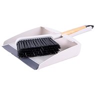 TORO Broom with shovel bamboo handle - Brush and dustpan
