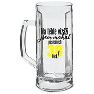 BEER GLASS - LAST 30 YEARS!, 500 ML - Glass