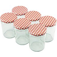 TORO Set of 6 jars for preserving 440 ml with lid - Canning Jar