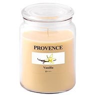 Provence Candle in Glass with Lid 510g, Vanilla - Candle
