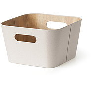 TORO Storage basket 27 × 27 × 16 cm, cream white - Storage Box
