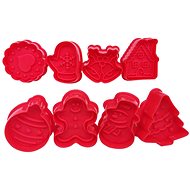 TORO Christmas candy stamps 8 pcs Christmass, plastic - Cookie Cutter