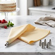 TORO Decorating bag 21,5 x 39 cm + 6 nozzles - Cake Decorating Tool