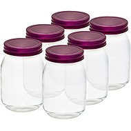 Toro Preserving Jar with Lid 500ml 6pcs - Canning Jar