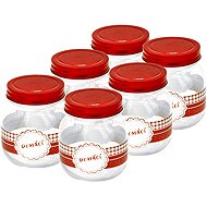 Toro Glass Preserving Jars with Lids 380ml, 6pcs, Domácí - Canning Jar