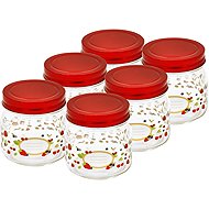 Toro Preserving Jar with Lid 250ml 6 pcs fruit - Canning Jar