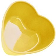 TORO Forma ve tvaru srdce 7,5 × 3 cm set 3 ks, silikon  - Baking Mould