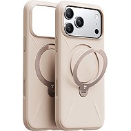 Torras Ostand Q3 Silicone Dessert Gold iPhone 17 Pro - Phone Cover