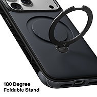 Torras Ostand Q3 Rugg Black iPhone 18 Pro Max - Phone Cover