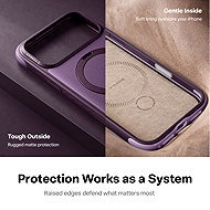 Torras Ostand Q3 Rugg Violet iPhone 18 Pro Max - Phone Cover