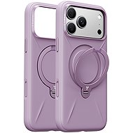 Torras OStand Q3 Silicone Purple for iPhone 18 Pro Max - Phone Cover