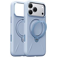 Torras OStand Q3 Silicone Blue for iPhone 18 Pro Max - Phone Cover