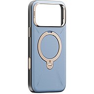 Torras Ostand Q3 VegSkin Blue iPhone 18 Pro - Phone Cover