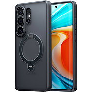 Torras Ostand Q3 Spin Obsidian Black for Samsung Galaxy S26 Ultra - Phone Cover