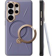 Torras Ostand Q3 VegSkin Dark Purple for Samsung Galaxy S26 Ultra - Phone Cover
