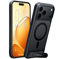 Torras Ostand L1 Black iPhone 18 Pro Max - Handyhülle