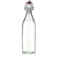 TORO, pattintós záródás, átlátszó, 1 l - Alkoholos üveg