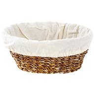 TORO Bandana 27 × 20 × 10 cm with fabric lining, sea grass - Proofing Basket