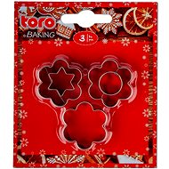 TORO Candy cutters Flower - Star 3 pcs - Cookie Cutter