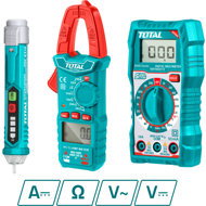 Total Digital Multimeter, Clamp Multimeter and AC Voltage Tester Set - Multimeter