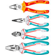 Total Pliers set 4 pcs, industrial, CrV - Pliers set