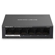 Mercusys MS106LP, 6-Port switch, 4-Port PoE+ - Switch