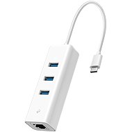TP-Link UE330C, USB-C to Gigabit Ethernet, 3-Port USB hub - USB Adapter