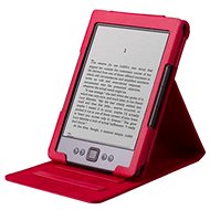 Shield Pro - cover for Amazon Kindle 4/5 - red, stand - E-Book Reader Case