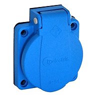 TP electric 1 × 16 A / IP54 - Built-in socket 230 V, safety screen, Quick Connect - Socket