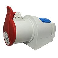 SEZ-CZ Wall socket 32 A / 4p combined 230 V, IP44 - Socket