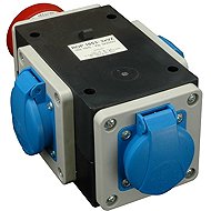 SEZ-CZ Three-way switch, input IRRN 1653, output 3 × VZ16, IP44 - Socket