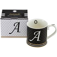 HOME ELEMENTS Porcelain Mug - Letter A - Mug