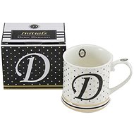 HOME ELEMENTS Porcelain Mug - Letter D - Mug