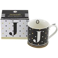 HOME ELEMENTS Porcelain Mug - Letter J - Mug