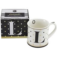 HOME ELEMENTS Porcelain Mug - Letter L - Mug