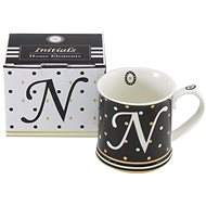 HOME ELEMENTS Porcelain Mug - Letter N - Mug