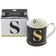 HOME ELEMENTS Porcelain Mug - Letter S - Mug