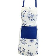 HOME ELEMENTS Kitchen Apron, Blue Onion - Apron