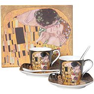 HOME ELEMENTS Espresso Set - Cups with Saucers and Spoons - Klimt - Cup