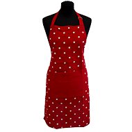 HOME ELEMENTS Kitchen Apron, Red - Apron