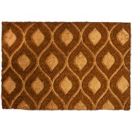HOME ELEMENTS Printed Mat 40x60cm, Coconut Fibre, Drops - Doormat