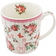 HOME ELEMENTS Porcelain Mug 500ml, Rose - Mug