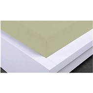 HOME ELEMENTS Stretch Sheet Jersey 90x200cm, Vanilla, Cotton - Bedsheet