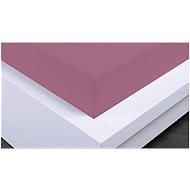 HOME ELEMENTS Stretch Sheet, Jersey, 180x200cm, Pink, Cotton - Bedsheet