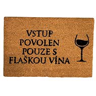 HOME ELEMENTS Mat with Original Text - Doormat