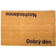 HOME ELEMENTS Mat with Original Text, Hello, 40x60cm - Doormat