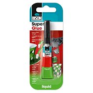 BISON SUPER GLUE LIQUID 3 g Jumbo Card - Superglue