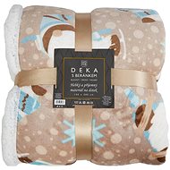 Home elements Blanket with lamb 150 × 200 cm, Elves - Blanket